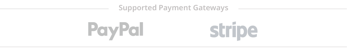 Supported Payment Gateways Supported Payment Gateways