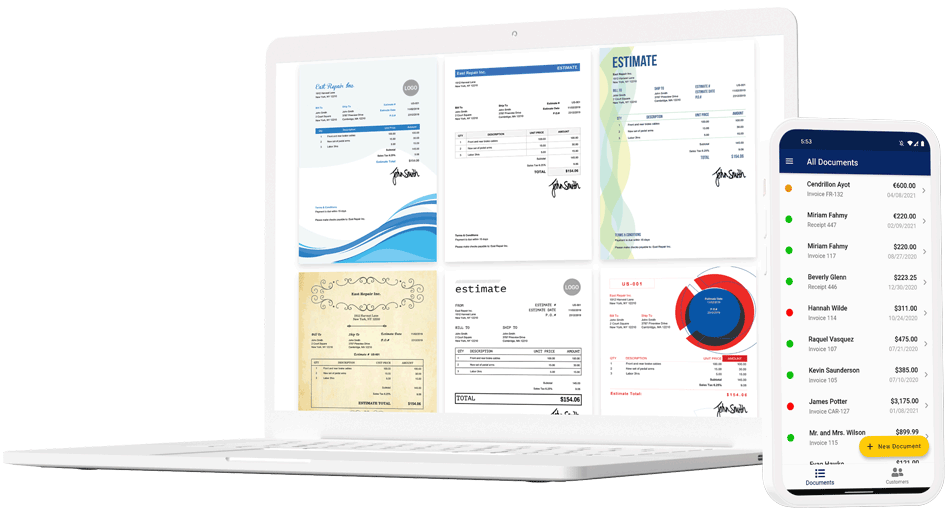 create an estimate now