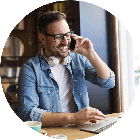 Choisissez votre mode de communication préféré, par téléphone ou par e-mail Communiquez avec votre client par téléphone mobile ou par e-mail