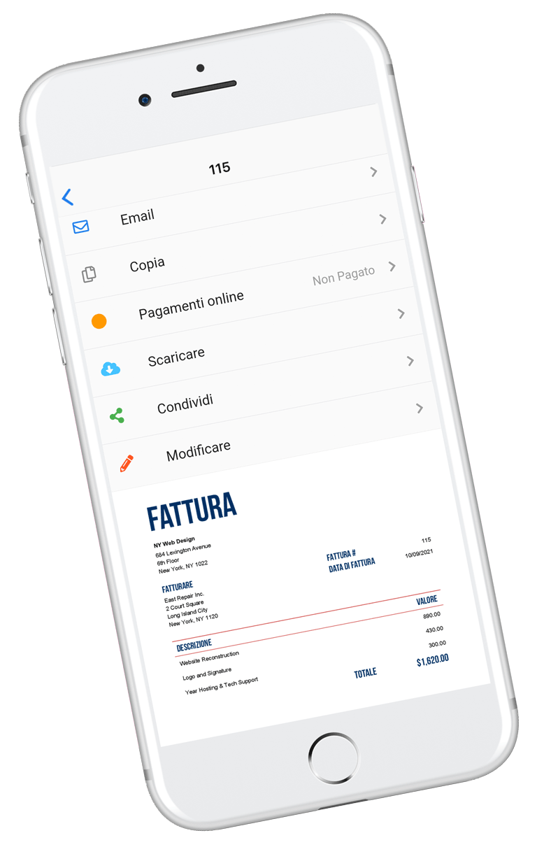 Ovunque tu vada, l'app mobile di Invoice Home ti copre!
