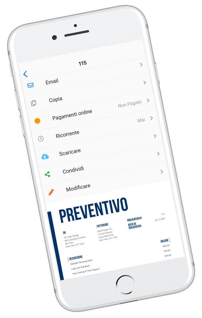Ovunque tu vada, l'app mobile di Invoice Home ti copre!